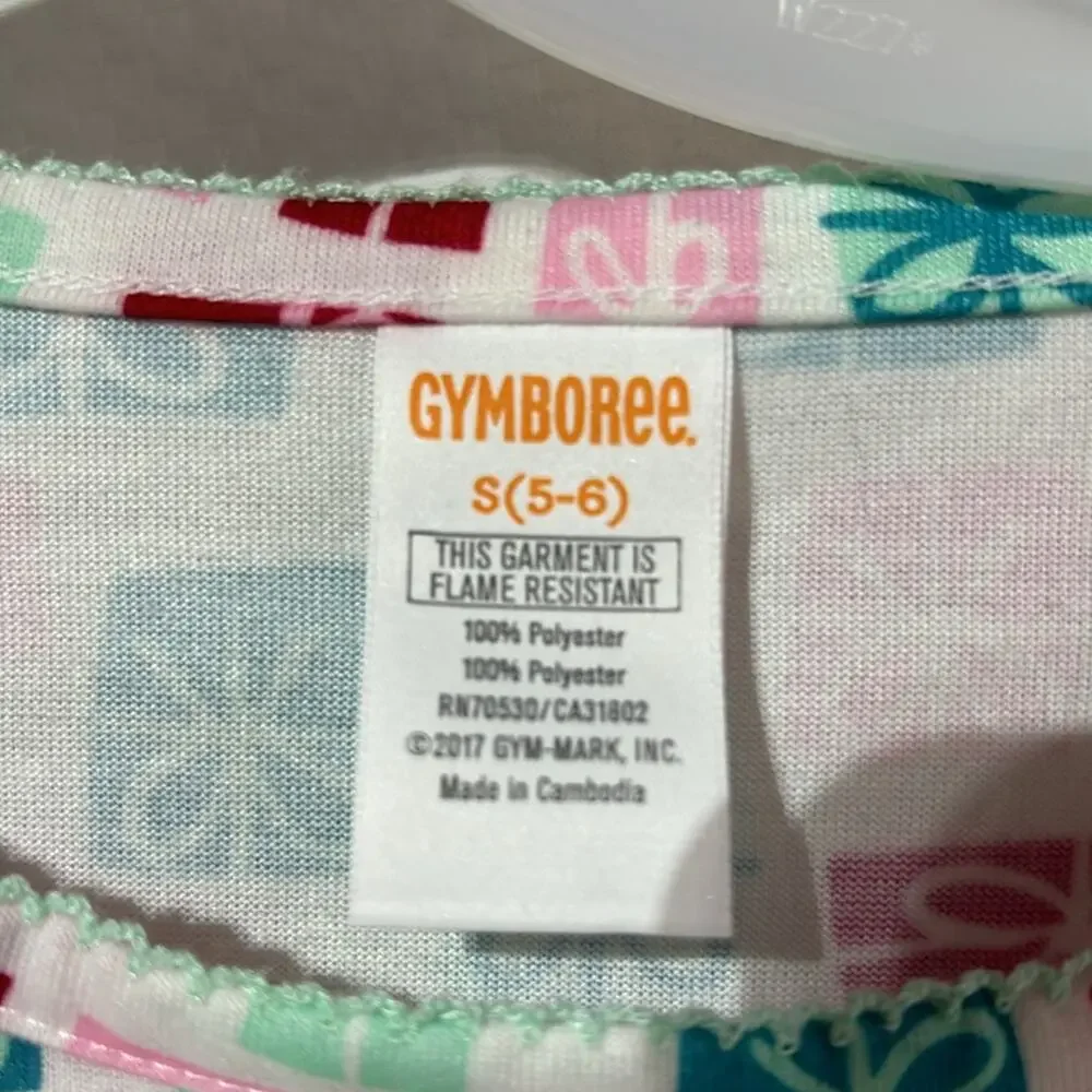 Gymboree S 5/6 nightgown bundle unicorn castle & presents same style nwot